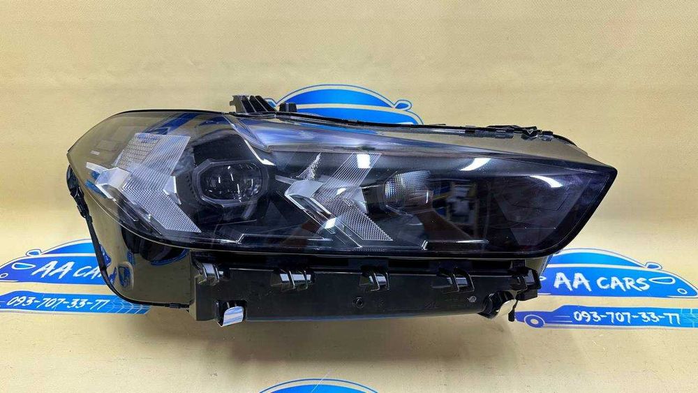 Оптика Фара Фары Фари BMW X5 F95 G05 LED USA X6 G06 LCI Чорни Черные