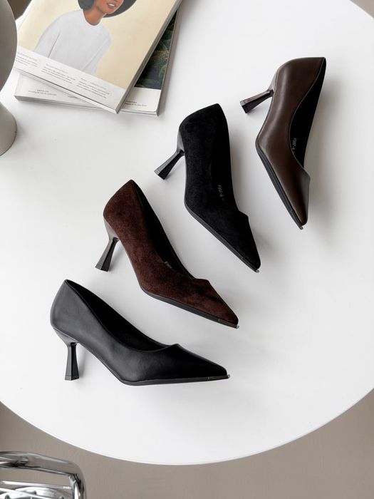 Туфлі жіночі екозамша/екошкіра