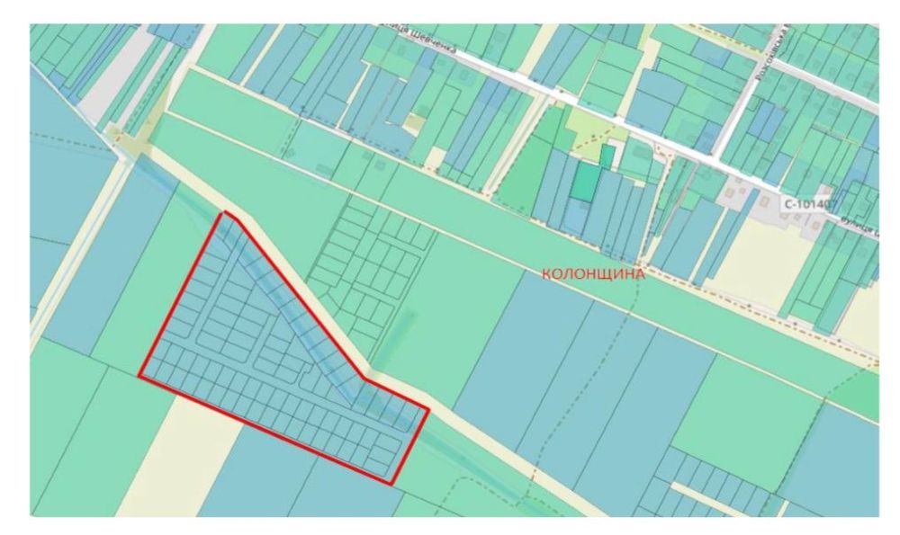 Земельна ділянка 5,9 га! Колонщина!