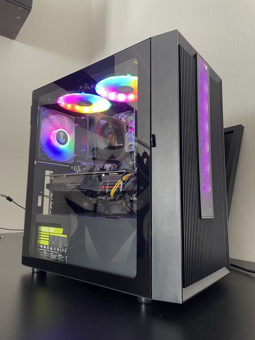 Новий Ігровий Компʼютер, Гарантія! Ryzen 5 3600, Gtx 1060 6gb, 16gb ddr4