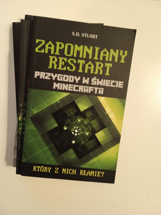 Książki S.D. Stuart " Przygody w świecie Minecrafta