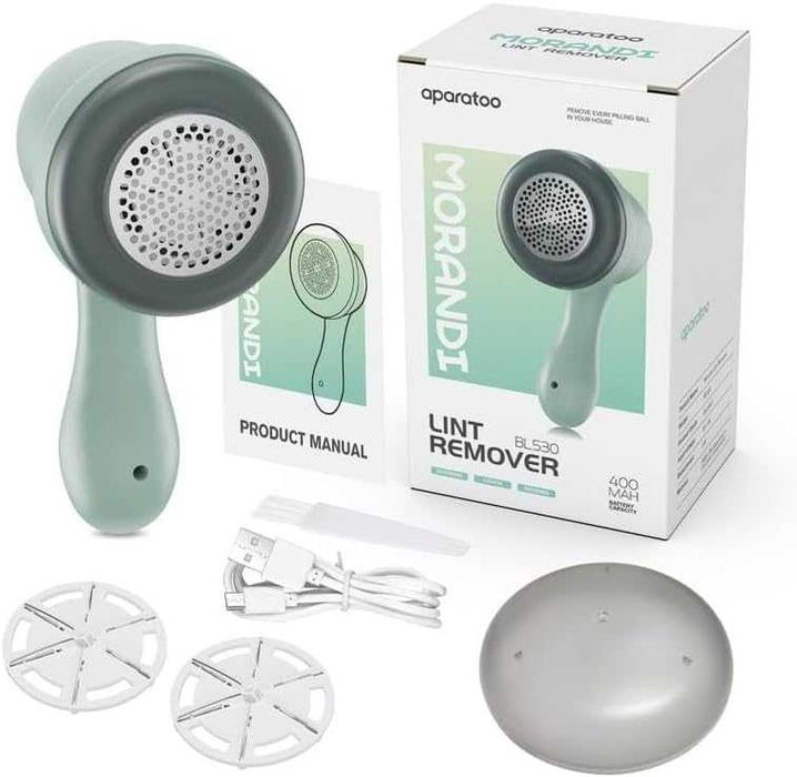 Bubbacare Elektryczna Golarka do Ubrań do usuwania kłaczków