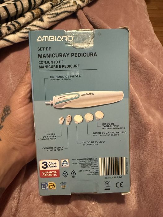 Conjunto manicure e pedicure