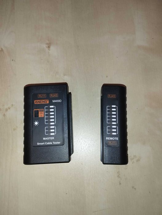 Testador De Cabo De Rede RJ45 e RJ1164172212277761121