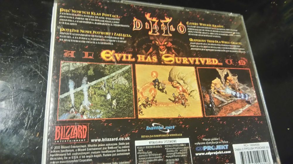 Diablo 2-pc cdr Blizzard wersja Polska