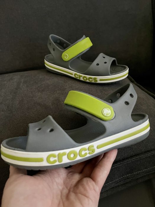 Дитячі Crocs Kids Sandal Charcoal сандалії , босоніжки J1 р. 31-32