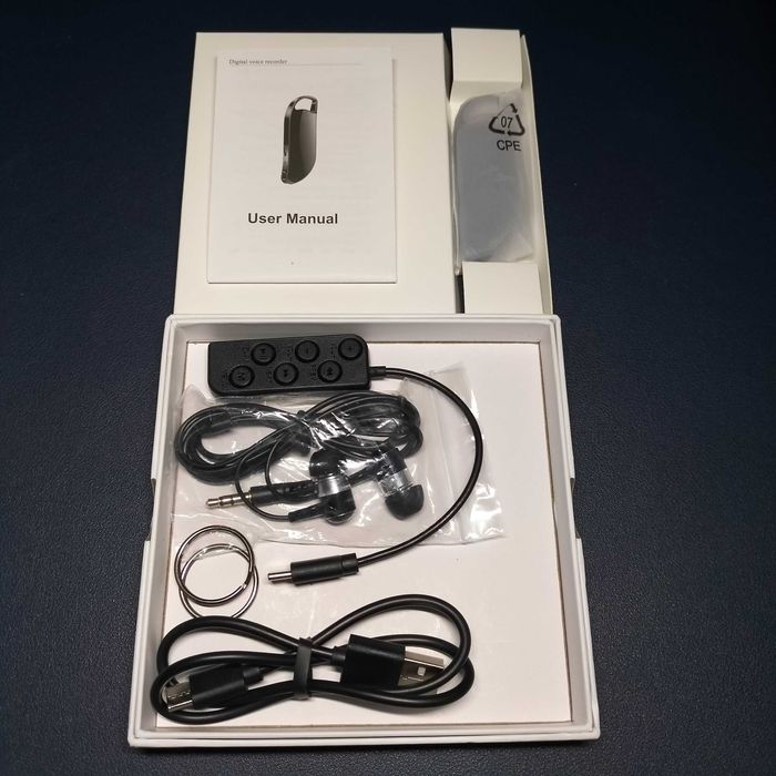 Брелок Диктофон міні цифровий V11 32Гб З голосовою активацією VOR