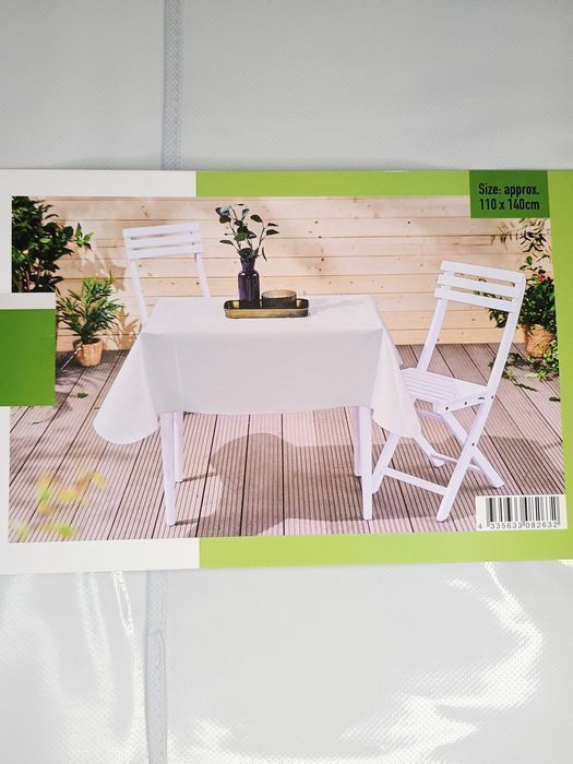 LIVARNO home Obrus zmywalny 110 x 140 cm szary