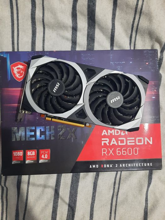 Placa gráfica Rx 6600(avariada)