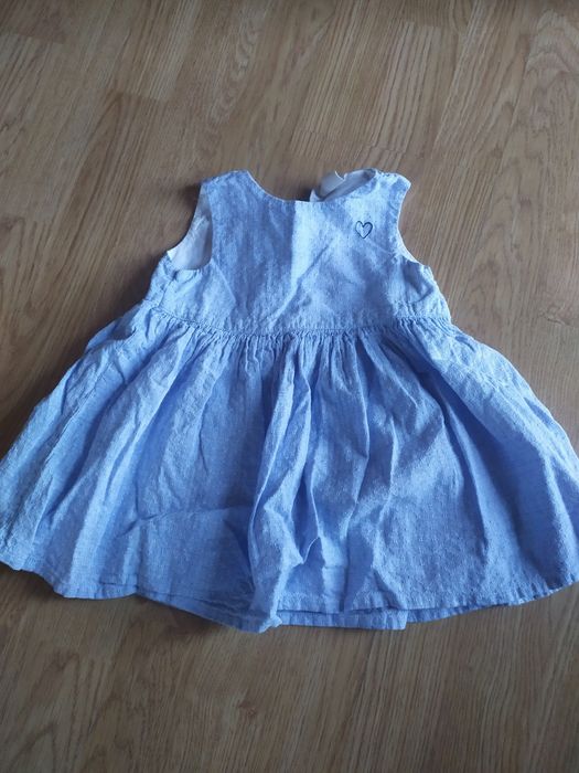 Sukienka dziewczęca H&M r. 74