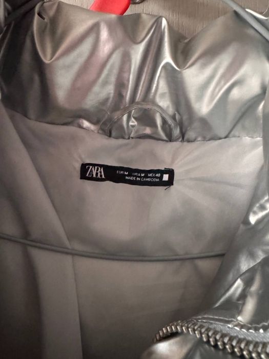 Пуховик Zara теплый