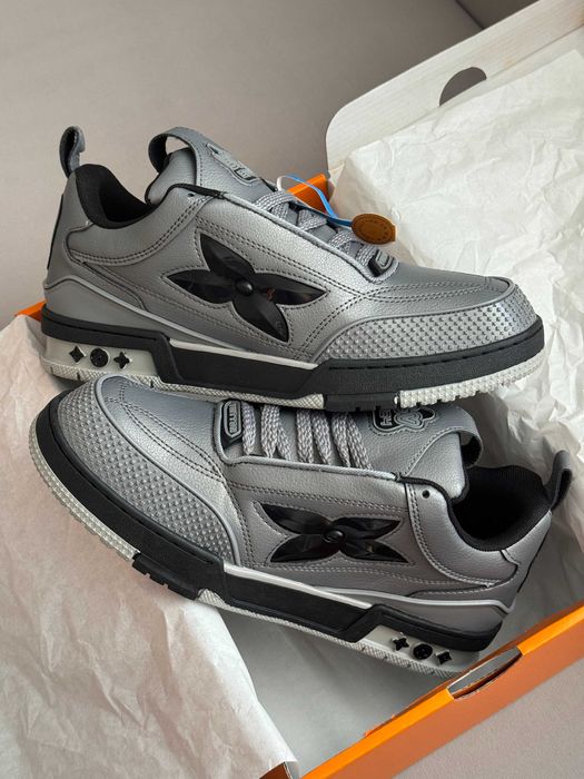 Кросівки Louis Vuitton Skate 1854 Grey | кеди Луї Віттон Скейт сірі