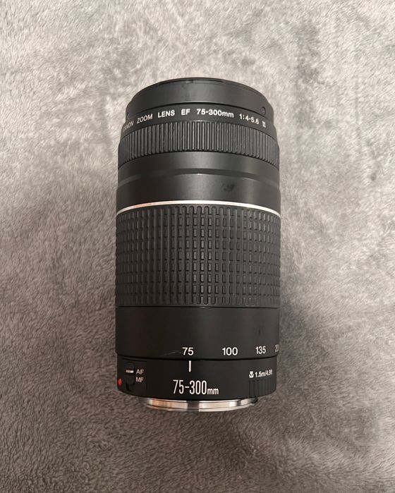 Pack Canon EOS 200D + microfone + objetiva 18-55mm e objetiva 75-300mm