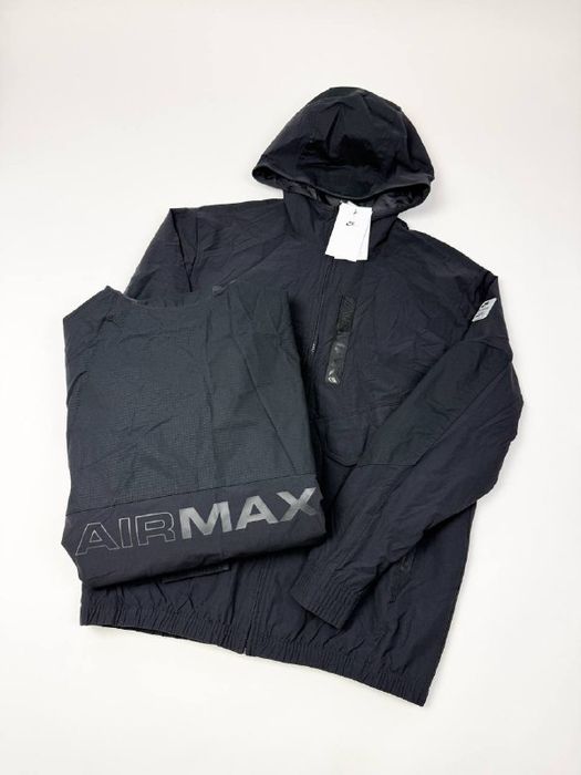 Оригінал! Вітровка Nike Air Max (чорна) (M, XL) Нова з бірками!
