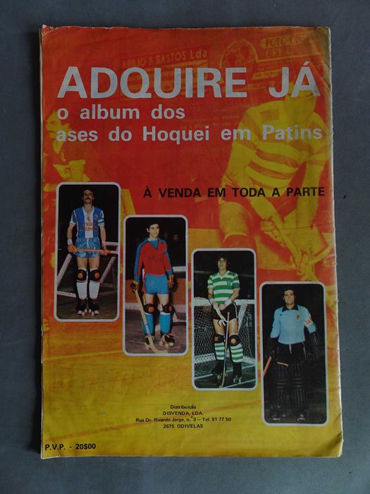 Caderneta de cromos Ases do Basquetebol (faltam 46 cromos)