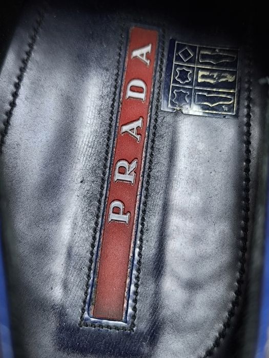 Чоловічі Шкіряні дербі Prada розмір 45.529.5 см