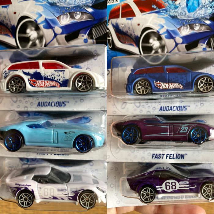 Hot wheels color shifters