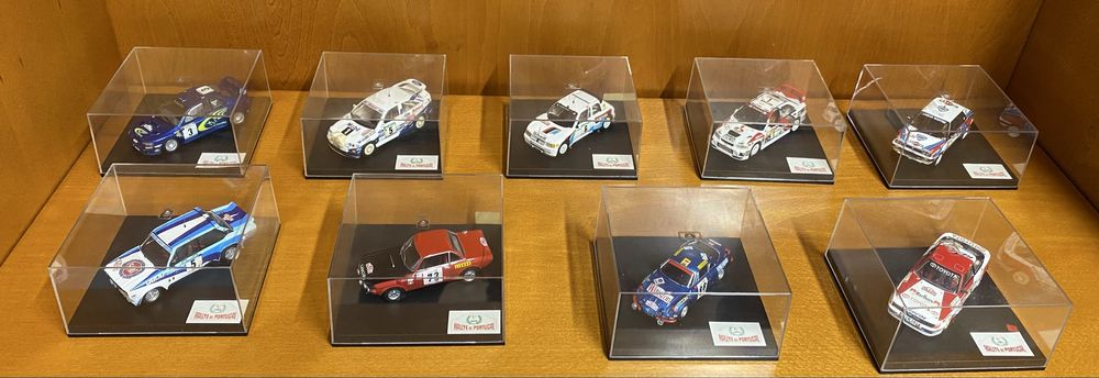 Miniaturas Rali Portugal  1.43, coleção particular