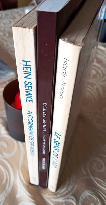 Obras de Nadir Afonso, Hein Semke, Holly Blades & Georges Duby