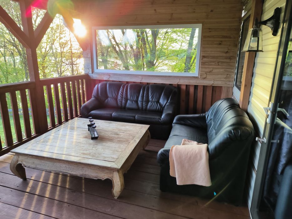 Domki nad jeziorem (Nowe Drawsko), camping, Wiejskie Serce