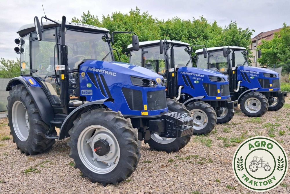 Ciągnik rolniczy FARMTRAC 680 DTV 74 KM KING Bez AdBlue (zetor holland