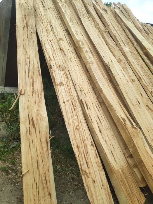 Горбыль для бани с лыком и без