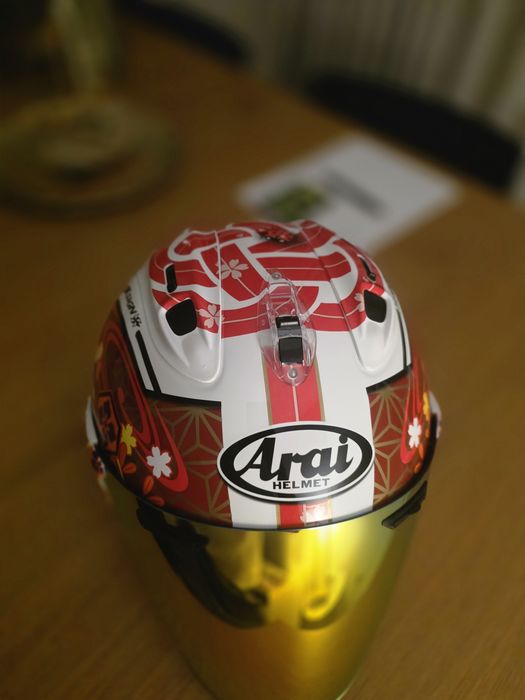 Capacete Replica Arai Nakagami gp3