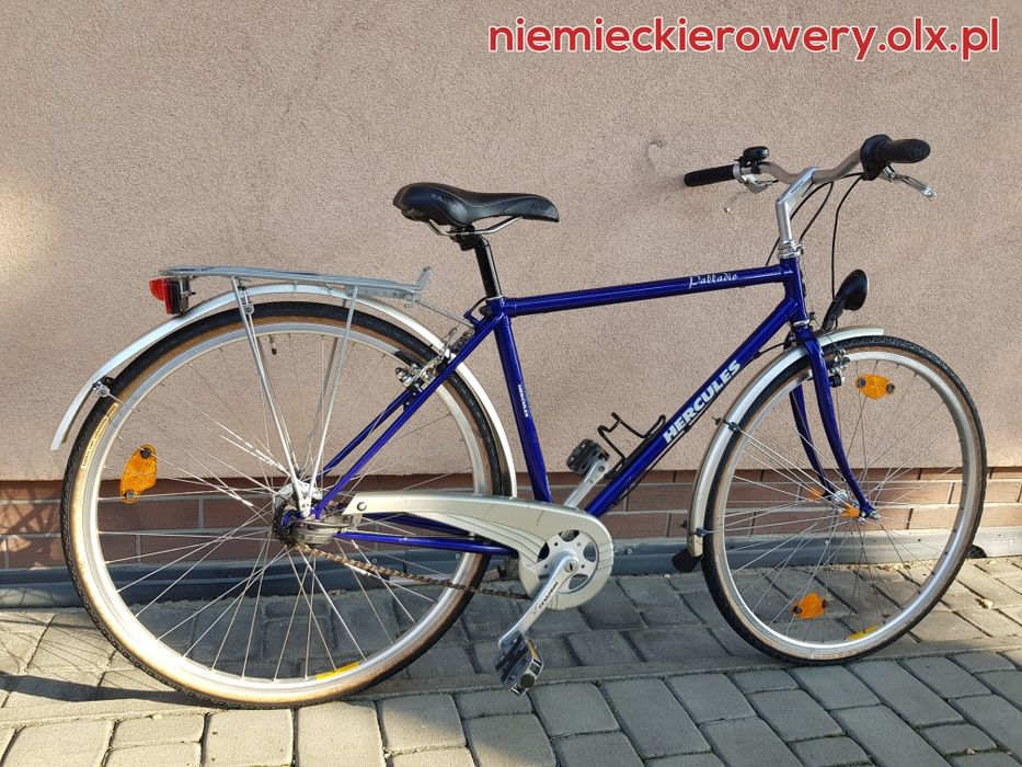 Rower miejski męski HERCULES koła 28 SHIMANO okazja rabat WYSYŁKA