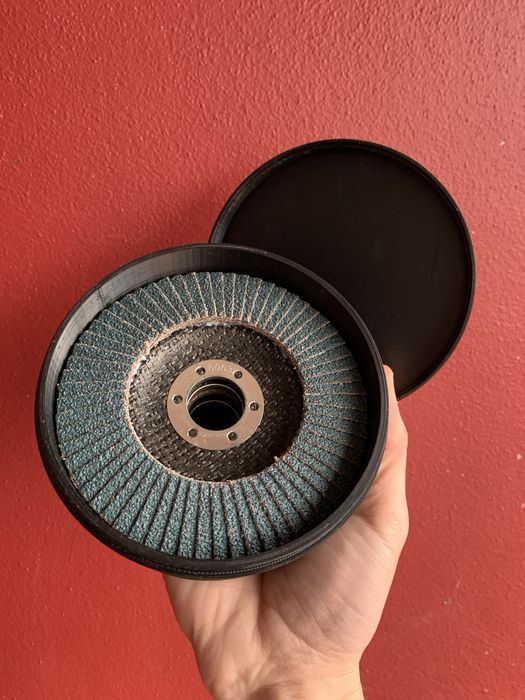 Caixa para disco rebarbadora - parkside, einhell, dewalt, makita, etc64286203174147121