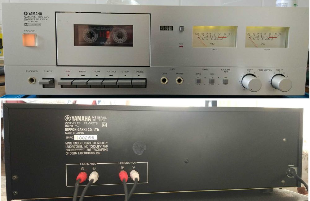 magnetofon deck Yamaha TC-320a