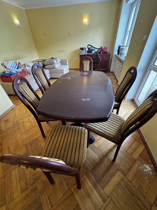 Drewaniany stół 3m