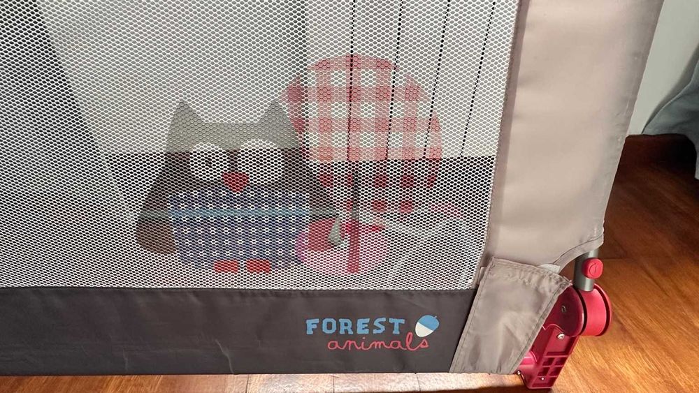 Barreira de Proteção para Cama de Criança Dobrável – Forest Animals