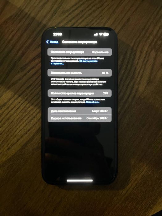 Айфон 15 плюс  128 гб батарея 90 %