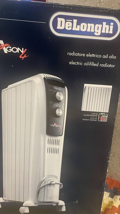 Aquecedor a óleo DELONGHI DRAGON 4 1500W