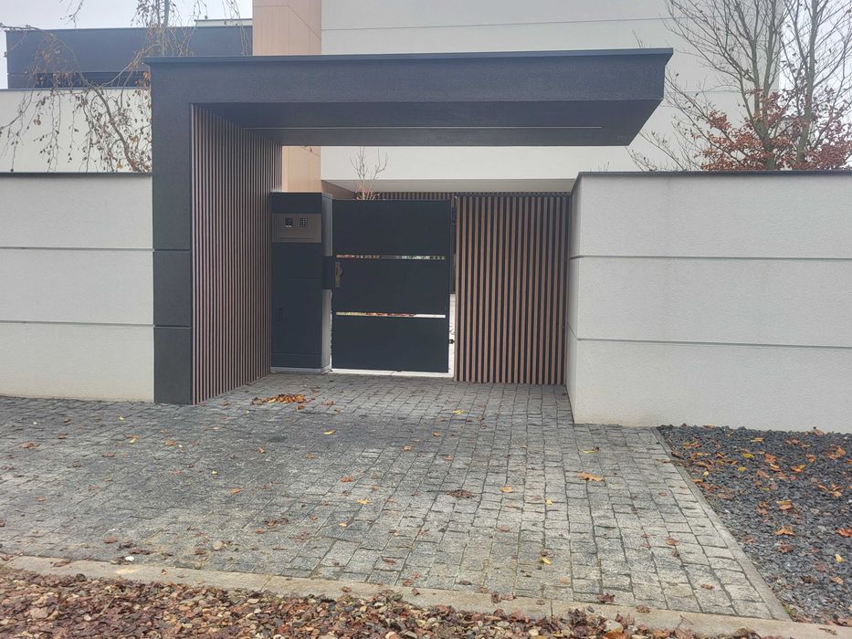 Ogrodzenia Budowa  Klinkier   Joniec  Pustak łupany  Bloczek betonowy