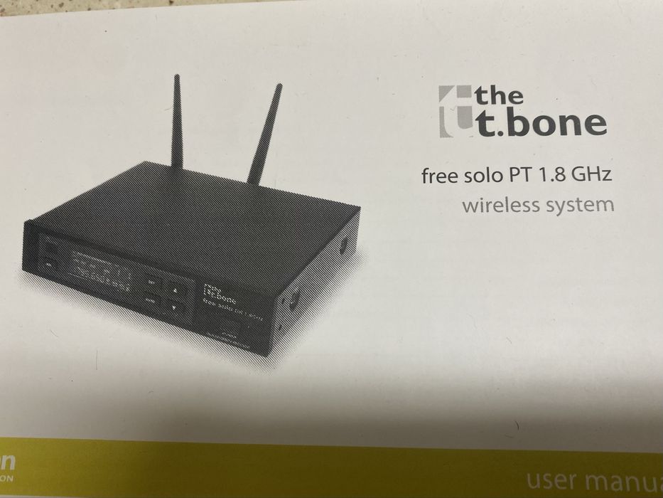 Sistema Wireless para guitarra e outros instrumentos.