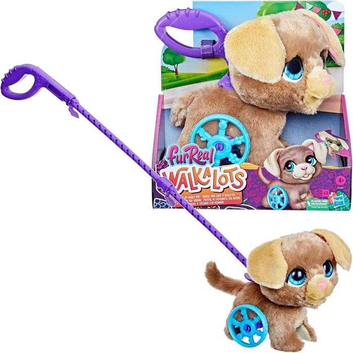 Інтерактивне Цуценя песик на повідці FurReal Hasbro F6389 Dog Walkalot