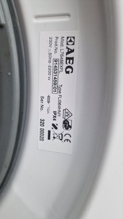 КОВЕЛЬ‼️ Пральна Машинка AEG XXL на 8кг.  Нові Підшипники Доставка