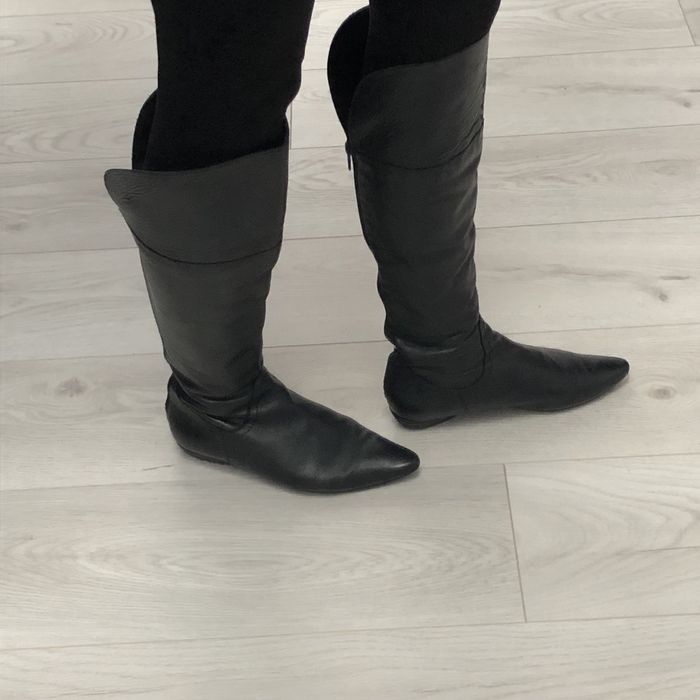 Buty Kozaki Skórzane