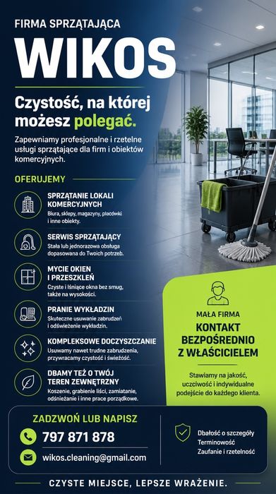 Profesjonalne usługi sprzątające