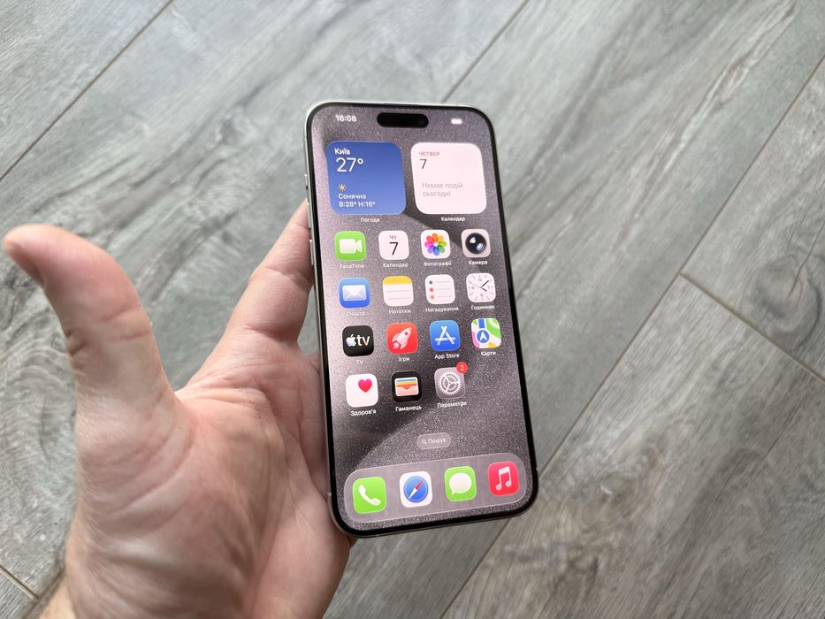 iPhone 15 Pro Max 512gb White Titanium