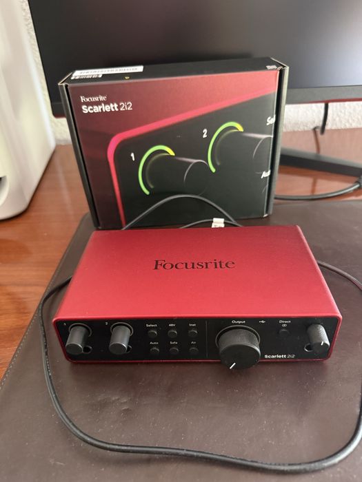 Focusrite Scarlett 2i2 4th gen