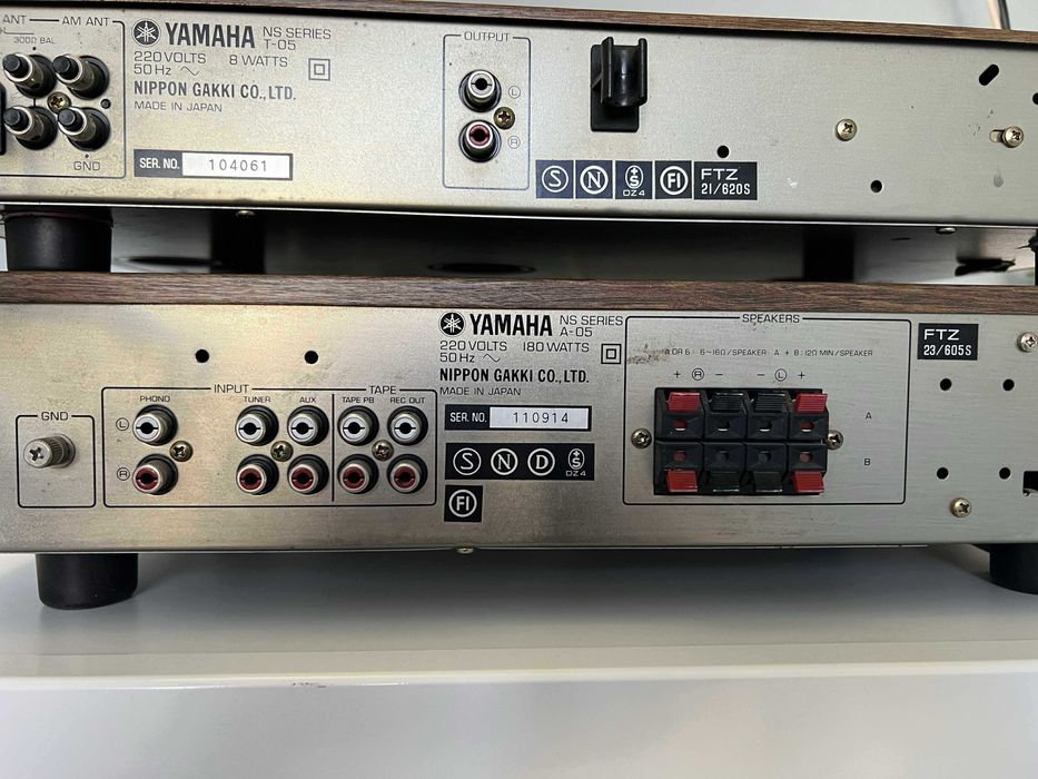 Yamaha T-05 Tuner - Amplifier A-05