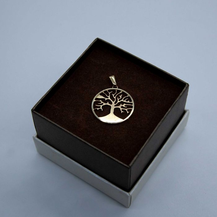 złota zawieszka 585 1,17 gram drzewko szczęścia NOWA WYSYŁKA GRATIS