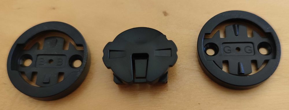 Suporte GPS fixação coluna direcção - GARMIN, BRYTON, CATEYE, IGPSPORT