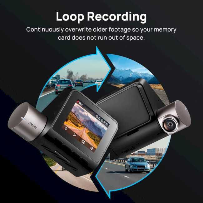XIAOMI 70MAI Dash Cam A510 EU+ задня камера + Гарантія