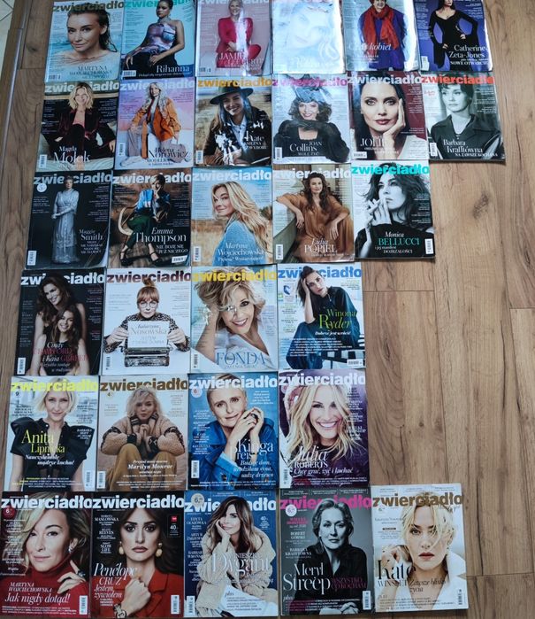 Zwierciadło czasopismo 30 szt.