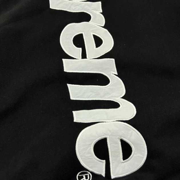 supreme Худи  Supreme Big logo суприм Худак кофта биг лого бомбер балахон Satin Appliqué