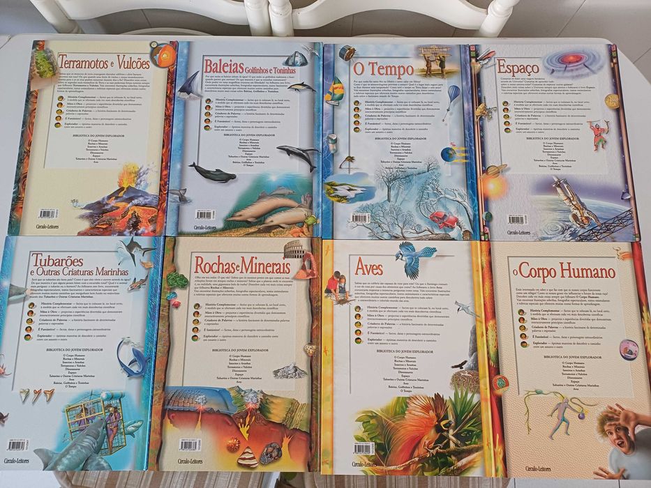 Coleção Biblioteca do Jovem Explorador 8 volumes