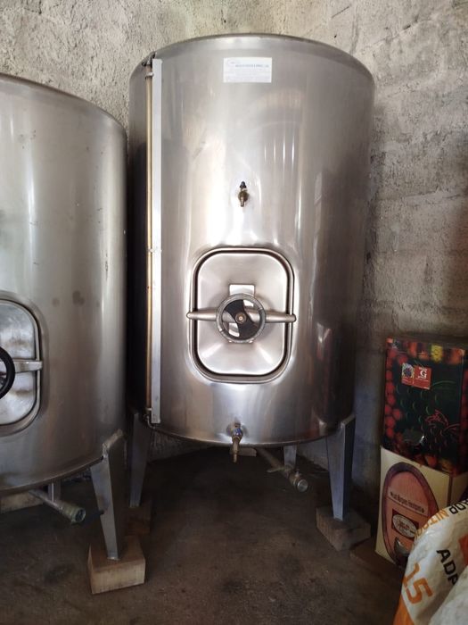 Cuba de inox 1000L